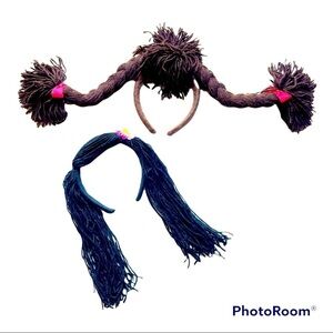 Fun Yarn headbands for costume - set of 2